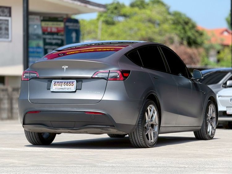Tesla Model Y 2022 Long Range RWD Sedan ไฟฟ้า ไม่ติดแก๊ส เกียร์อัตโนมัติ เทา รูปที่ 4
