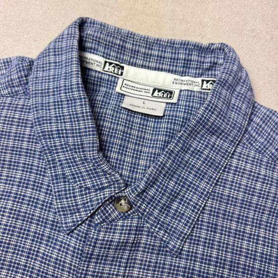 เสื้อเชิ้ต​ REI Outdoor ผ้า Cotton Size L รูปที่ 7