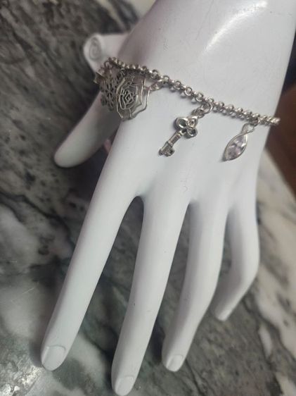 สร้อยข้อมือเงินแท้ 925  รูปที่ 5