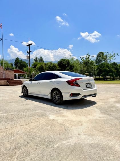 Honda Civic 2019 1.8 EL i-VTEC Sedan เบนซิน ไม่ติดแก๊ส เกียร์อัตโนมัติ ขาว รูปที่ 2