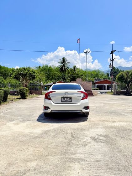 Honda Civic 2019 1.8 EL i-VTEC Sedan เบนซิน ไม่ติดแก๊ส เกียร์อัตโนมัติ ขาว รูปที่ 4