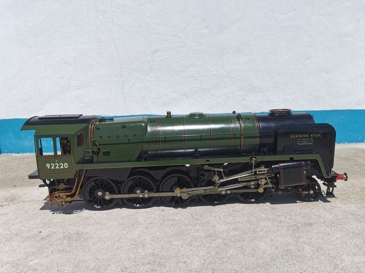 หัวรถจักรขนาดราง 5 นิ้ว (รุ่น The Evening Star) รูปที่ 2