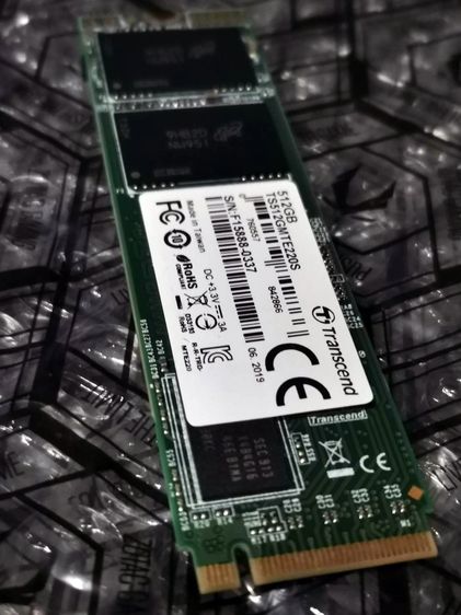🔊ขาย SSD M.2 2280 NVMe 512 GB Transcend MTE220S PCIe Gen 3x4 สภาพมือสอง รูปที่ 4
