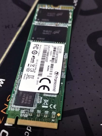 🔊ขาย SSD M.2 2280 NVMe 512 GB Transcend MTE220S PCIe Gen 3x4 สภาพมือสอง รูปที่ 3