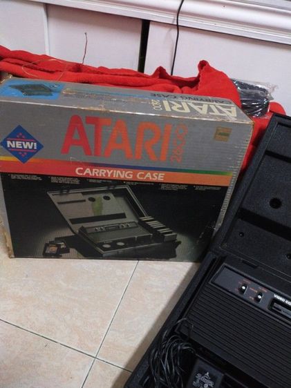 เครื่องเกม ATARI 2600 เกมยุค 70 สภาพดี มีเกม 11ตลับ กล่อง เคสพร้อม สภาพนี้หายาก  รูปที่ 9