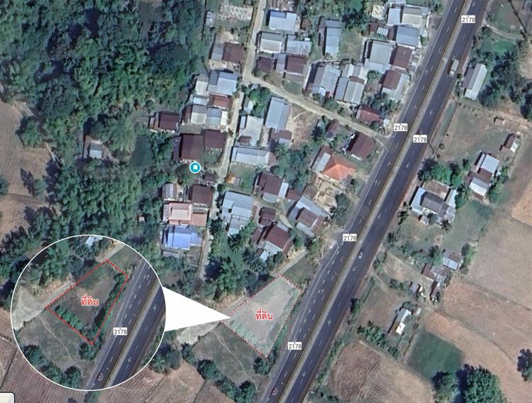 ขายที่ดินติดถนน 4 เลน อ.สำโรง จ.อุบลราชธานี  รูปที่ 3
