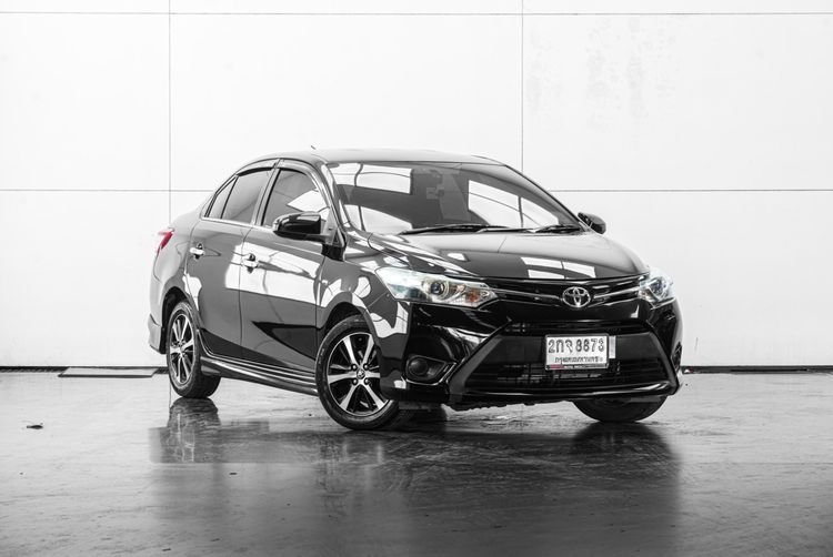 Toyota Vios 2013 1.5 E Sedan เบนซิน ไม่ติดแก๊ส เกียร์อัตโนมัติ ดำ รูปที่ 2