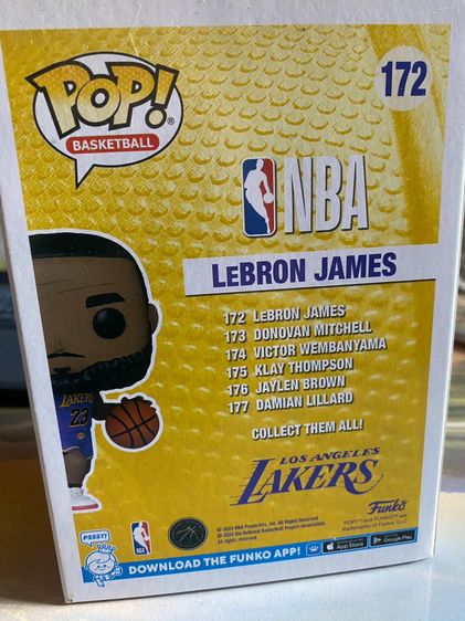 ขาย Funko Pop LeBron James 172 (ชุด Purple Jersey) รูปที่ 4