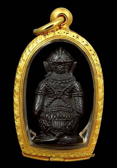 หนุมาน เนื้อนวะ เลี่ยมทอง (หลวงปู่ทิม) รูปที่ 2