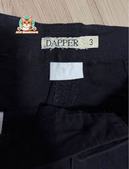 กางเกงผู้ชายขาสั้นDapperของแท้มือสอง รูปที่ 3