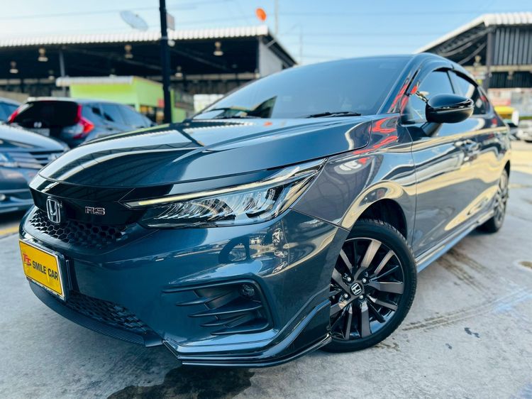 Honda City 2021 1.0 RS Sedan เบนซิน ไม่ติดแก๊ส เกียร์อัตโนมัติ เทา รูปที่ 2