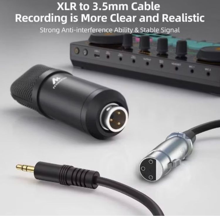 ไมค์ Maono พร้อมแขนไมค์และอุปกรณ์ ครบกล่อง รูปที่ 5