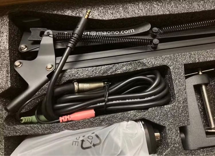 ไมค์ Maono พร้อมแขนไมค์และอุปกรณ์ ครบกล่อง รูปที่ 11