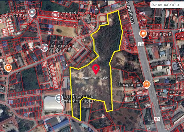 ขายที่ดินพนัสนิคม ชลบุรี 