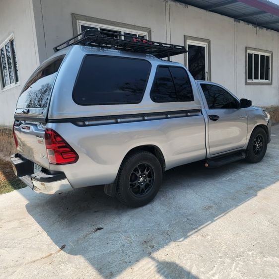 Toyota Hilux Revo 2016 2.4 E Pickup ดีเซล ไม่ติดแก๊ส เกียร์ธรรมดา บรอนซ์เงิน รูปที่ 2
