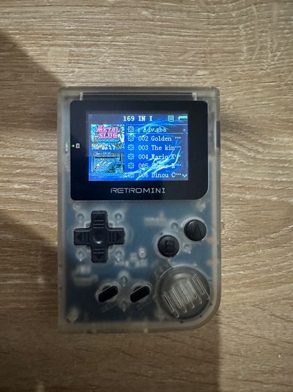 Retromini เครื่องเล่นเกมส์พกพาเพิ่มเกมส์ได้ (เครื่องเกมส์ยุค 90)(Classic gameboy)(Famicom) miniretro (มือสอง) รูปที่ 3