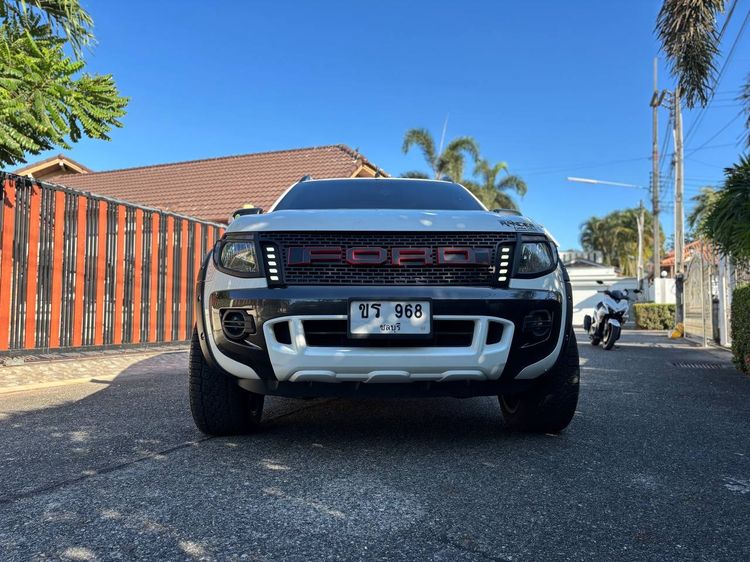 Ford Ranger 2015 3.2 XLT 4WD Pickup ดีเซล เกียร์อัตโนมัติ ขาว รูปที่ 4