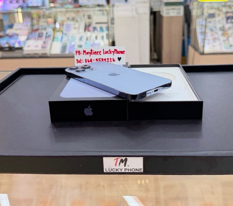 iPhone 13 Promax 128GB สีฟ้า เครื่องสวยครบกล่อง รูปที่ 2