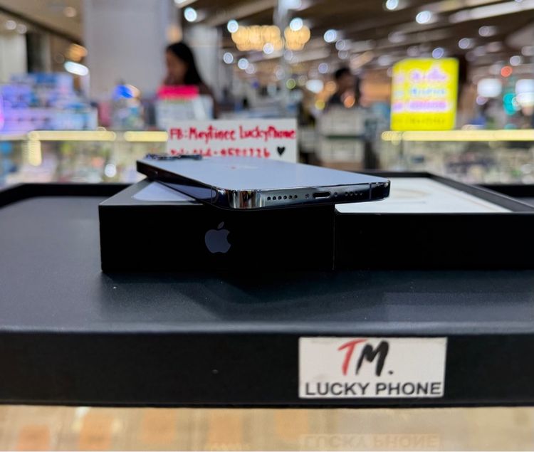 iPhone 13 Promax 128GB สีฟ้า เครื่องสวยครบกล่อง รูปที่ 4