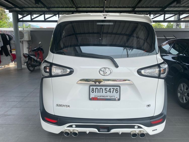 Toyota Sienta 2019 1.5 G Utility-car เบนซิน ไม่ติดแก๊ส เกียร์อัตโนมัติ ขาว รูปที่ 2
