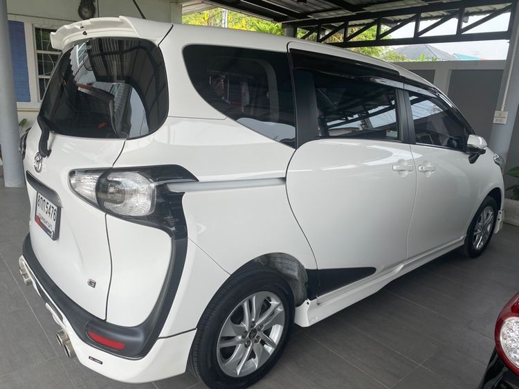 Toyota Sienta 2019 1.5 G Utility-car เบนซิน ไม่ติดแก๊ส เกียร์อัตโนมัติ ขาว รูปที่ 3