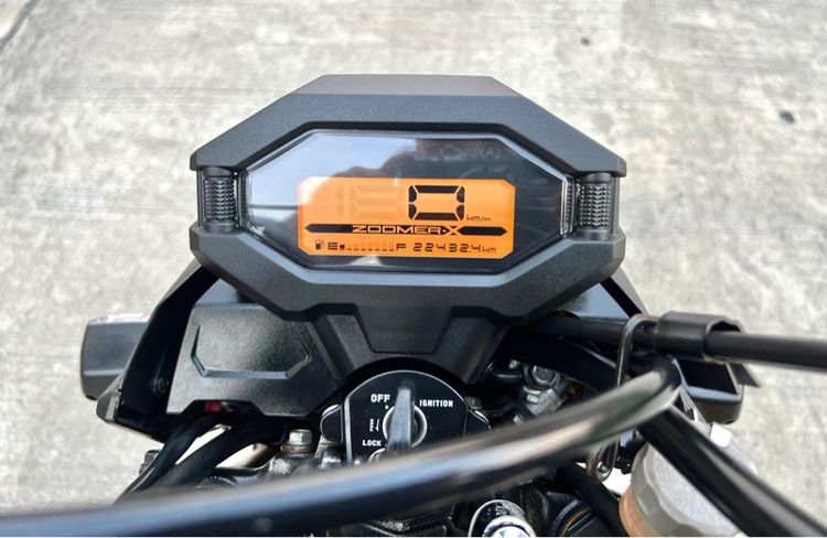 ขายHonda Zoomer-X ไมล์ดิจอตอล ปี2017 รถสวย สภาพดี รูปที่ 10