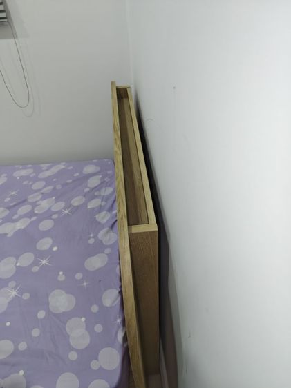 เตียง 3 ฟุต ของ SB ไม่เคยใช้นอนค่ะ  เนื่องจากลูกชายไม่ได้มาอยู่ที่บ้าน ... มาถอด - ประกอบรับเองที่ อ.เมือง ปทุม ค่ะ