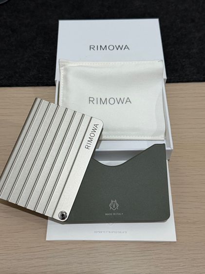 RIMOWA card holder ALU Titanium รูปที่ 2