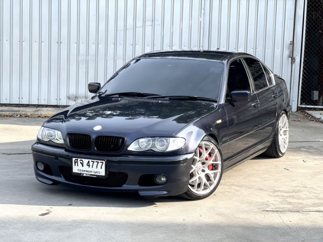 BMW Series 3 2005 323i Sedan เบนซิน ไม่ติดแก๊ส เกียร์อัตโนมัติ น้ำเงิน รูปที่ 4