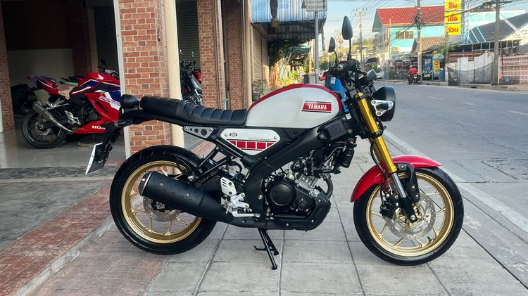Yamaha 2025 XSR 60th 155 cc จดปี 25 ไมล์ 1710 km.