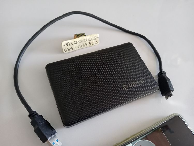 ฮาร์ดดิสก์พกพา External Harddisk 500 GB. รูปที่ 2