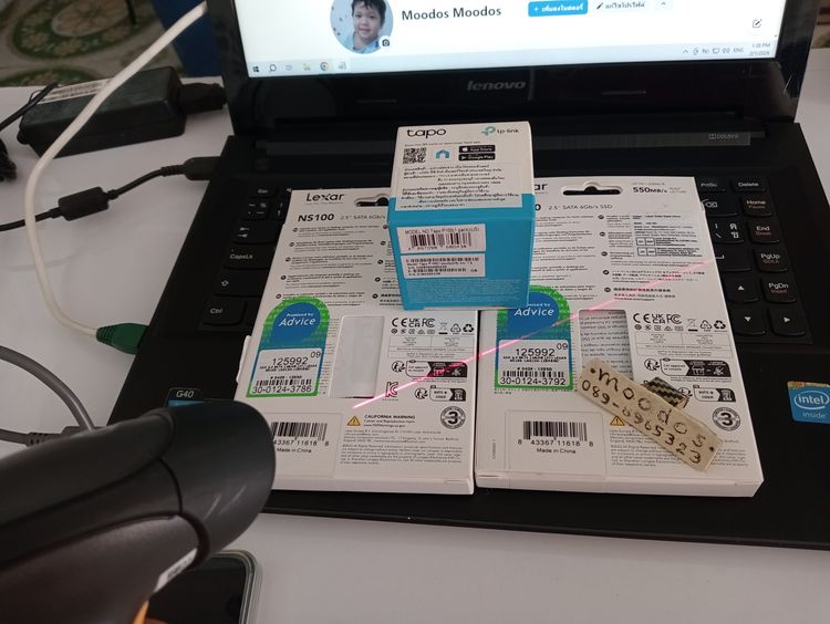 เครื่องอ่านบาร์โค้ด Symbol LS2208 (Zebra) รูปที่ 10