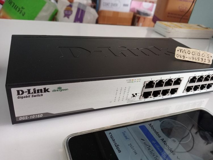 D-LINK 16 PORTS DGS-1016D รูปที่ 2