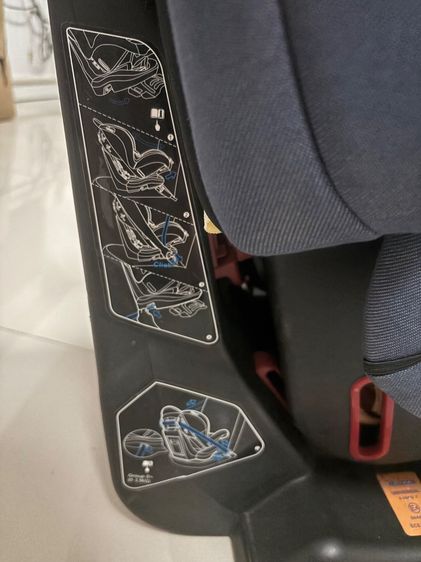 Glowy car seat คาร์ซีท สำหรับเด็กตั้งแต่แรกเกิด จนถึง 6 ขวบ  รูปที่ 3