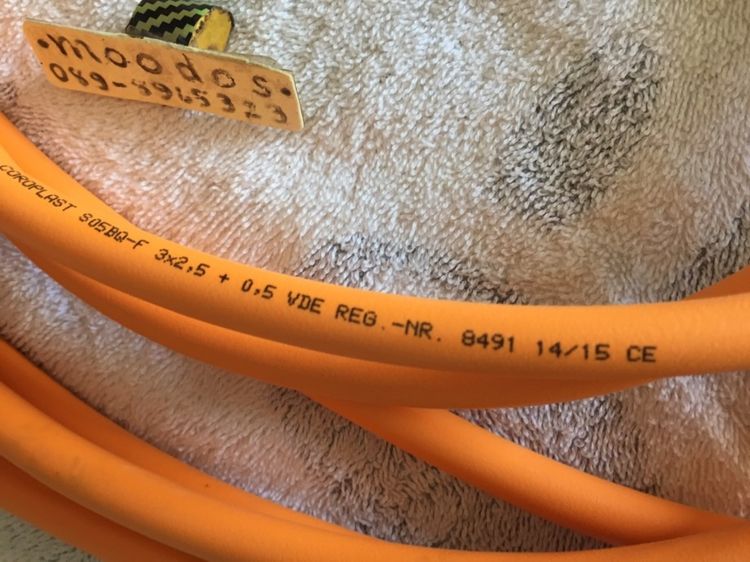 สายพ่วงชาร์จ(สีส้ม) สำหรับ Mitsubishi Outlander PHEV รูปที่ 13