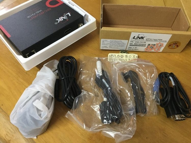 LINK VHD-7311R UTP TO 1- PORT HDMI RECEIVER VIDEO CONVERTER รูปที่ 7