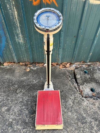 เครื่องชั่งน้ำหนักแบบเข็ม ตั้งพื้น มือสอง   ราคา 700 บาท (ไม่รวมส่ง) รูปที่ 2