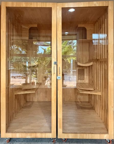 กรงไม้สัตว์เลี้ยง ห้องไม้สัตว์เลี้ยง ตู้ไม้สัตว์เลี้ยง