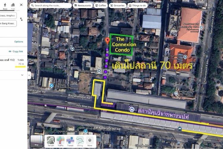 ตกแต่งครบ อื่นๆ 2014 ไม่อนุญาต ไม่ใช่ ให้เช่า คอนโดใกล้ 70 ม. MRT(สีม่วง) ศูนย์ราชการนนท์ รูปที่ 3