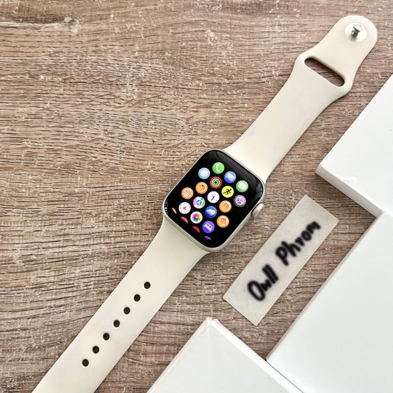 Apple Watch SE2 gps 40mm ประกัน พค.69 แบต 97 สี Starlight สวยๆ สภาพเดิมๆ สภาพดี ใช้งานปกติทุกอย่าง  รูปที่ 5