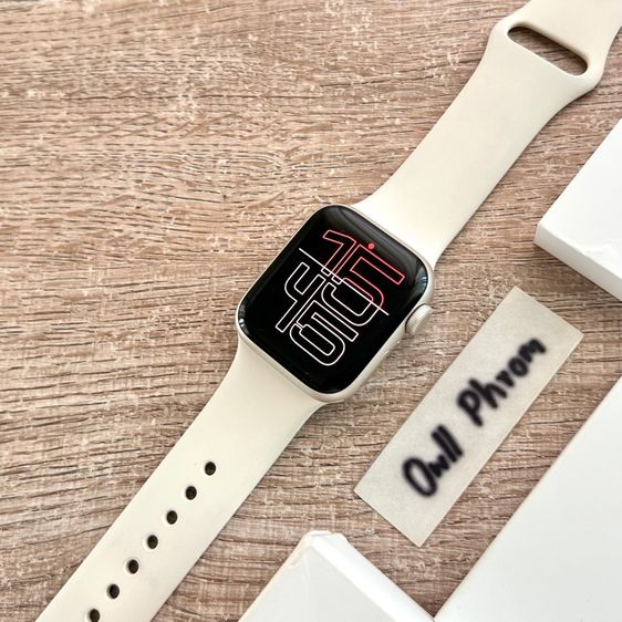 Apple Watch SE2 gps 40mm ประกัน พค.69 แบต 97 สี Starlight สวยๆ สภาพเดิมๆ สภาพดี ใช้งานปกติทุกอย่าง  รูปที่ 3