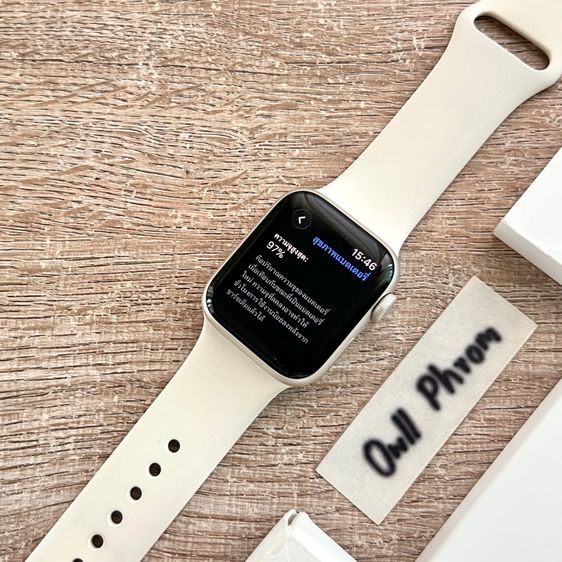 Apple Watch SE2 gps 40mm ประกัน พค.69 แบต 97 สี Starlight สวยๆ สภาพเดิมๆ สภาพดี ใช้งานปกติทุกอย่าง  รูปที่ 2
