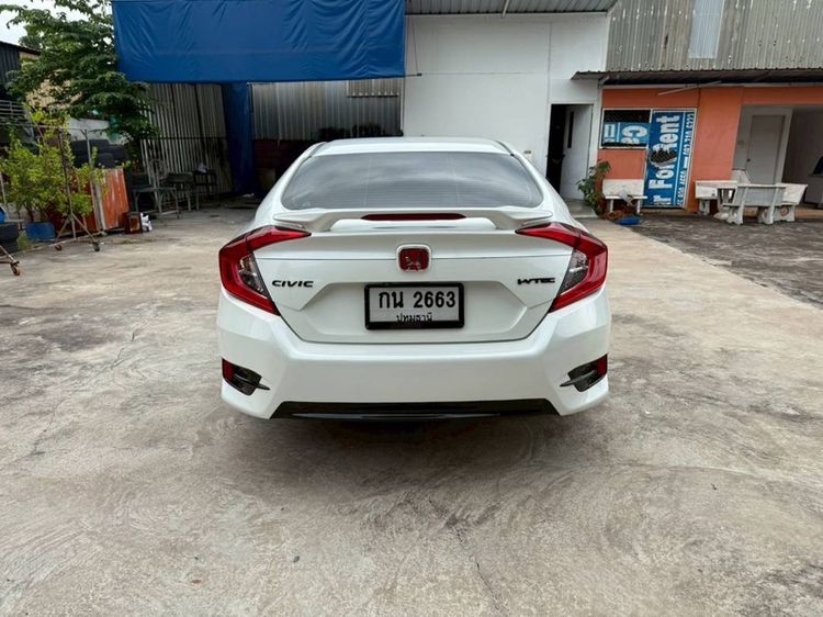 Honda Civic 2018 1.8 EL i-VTEC Sedan เบนซิน เกียร์อัตโนมัติ ขาว รูปที่ 4