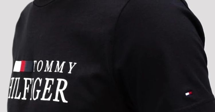 Tommy Hilfiger Embroidered Logo T-Shirt"  รูปที่ 3