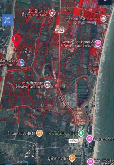 ใช่ ขายที่ดิน เจ้าของขายเองราคาถูก บางสะพาน ประจวบ เกือบ 1 ไร่ รูปที่ 3