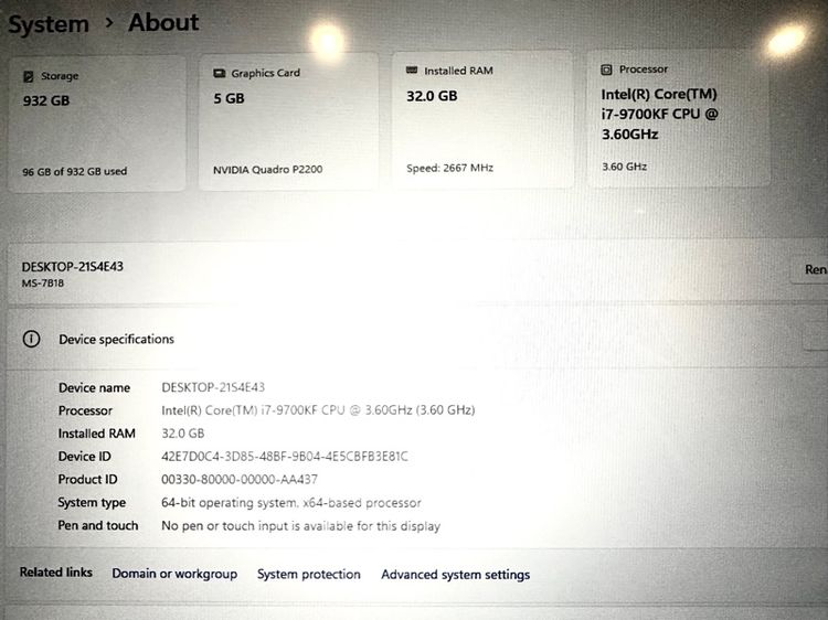 ชุดโต๊ะคอมพิวเตอร์ Computer Gamer ยกชุด รูปที่ 5