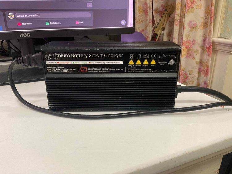 Sleek Charger 8A + หัวแปลง AC Type 2 เป็นไฟบ้าน สำหรับชาร์จตู้ชาร์จในราคาสุดคุ้ม รูปที่ 6