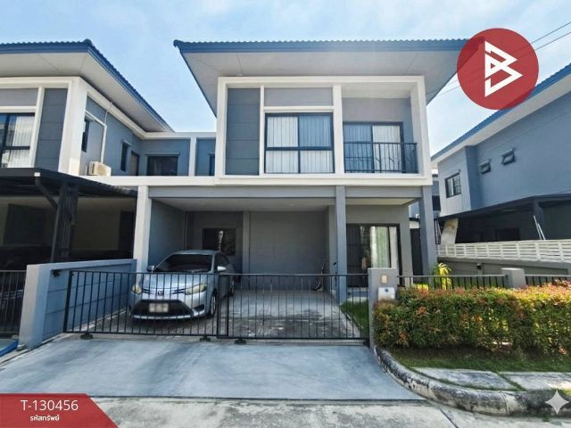 ขายบ้านแฝดสภาพใหม่​ พร้อมอยู่​ ติดถนน​ ใกล้เซ็นทรัลพระราม2