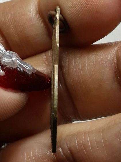 เหรียญหลวงพ่อกลั่น วัดพระญาติ เนื้อทองแดง หลังเสี้ยน รูปที่ 4