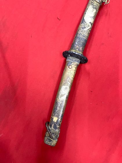 ดาบญี่ปุ่น ลายเสือกะไหล่เงิน รูปที่ 10